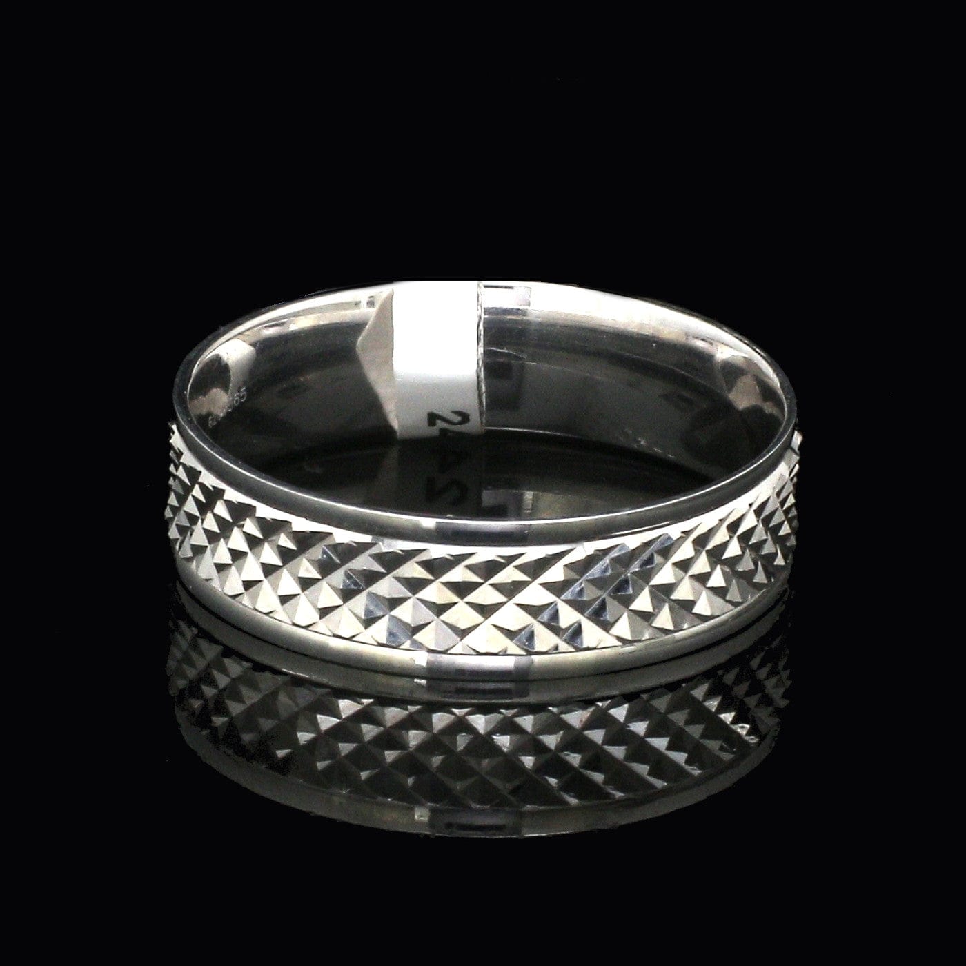 Jewelove™ Rings Men's Band only Platinum Love Bands Couple Rings JL PT 1423