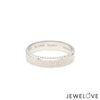 Jewelove™ Rings Platinum Love Bands for Couple JL PT 1306