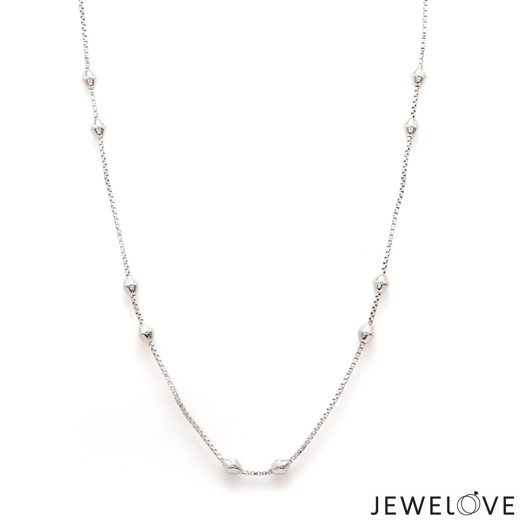 Jewelove™ Chains Platinum Necklace Chain for Women JL PT CH 1387