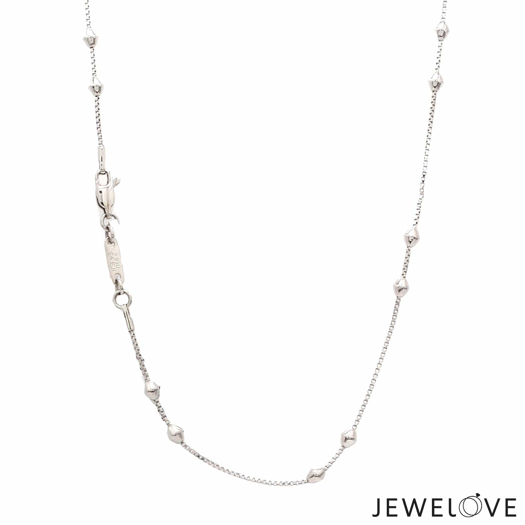 Jewelove™ Chains Platinum Necklace Chain for Women JL PT CH 1387