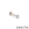 Jewelove™ Platinum Nosepin with Diamond by Jewelove JL PT NP 102