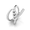 Jewelove™ Rings VS GH / Women's Band only Platinum Pear Marquise Ring with Diamonds for Women JL PT DM 0038