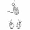 Jewelove™ Pendants & Earrings Pendant Set Platinum Pendant Set with Diamonds JL PT P 5