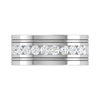 Jewelove™ Rings Platinum Ring with Diamonds for Men JL PT MB RD 143