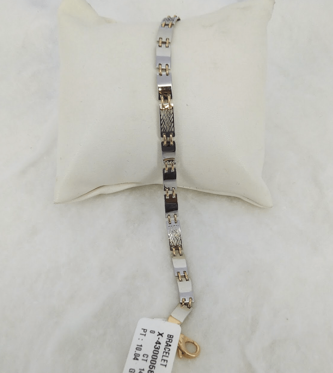 Gold plated silver balls link bracelet for girl  Silveradda
