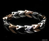 Jewelove™ Bangles & Bracelets Platinum & Rose Gold Bracelet for Men JL PTB 1077