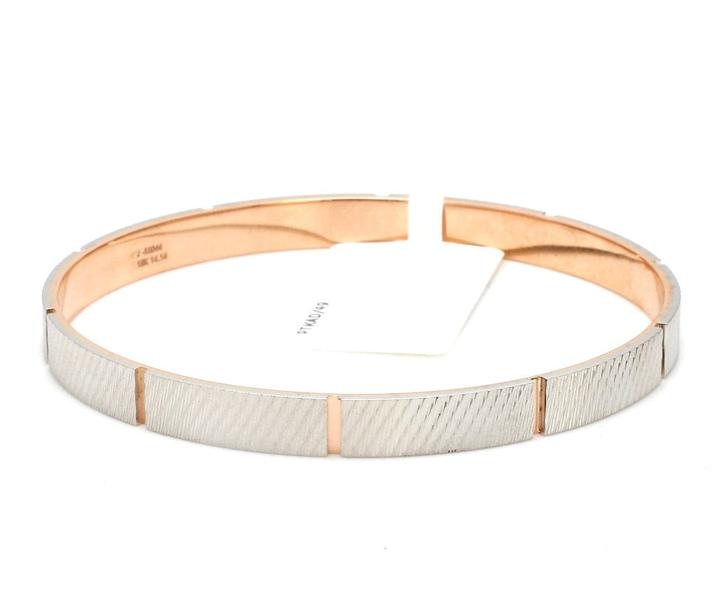Jewelove™ Bangles & Bracelets Platinum & Rose gold Bracelet for Men JL PTB 1078