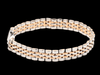 Jewelove™ Bangles & Bracelets Platinum & Rose Gold Bracelet for Men JL PTB 1097