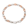 Jewelove™ Bangles & Bracelets Platinum & Rose Gold Bracelet for Men JL PTB 1118