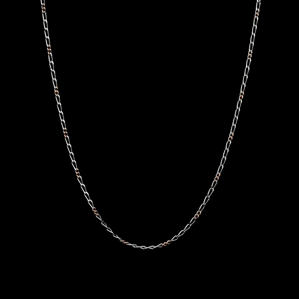 Jewelove™ Chains Platinum & Rose Gold Chain for Women JL PT CH 1006