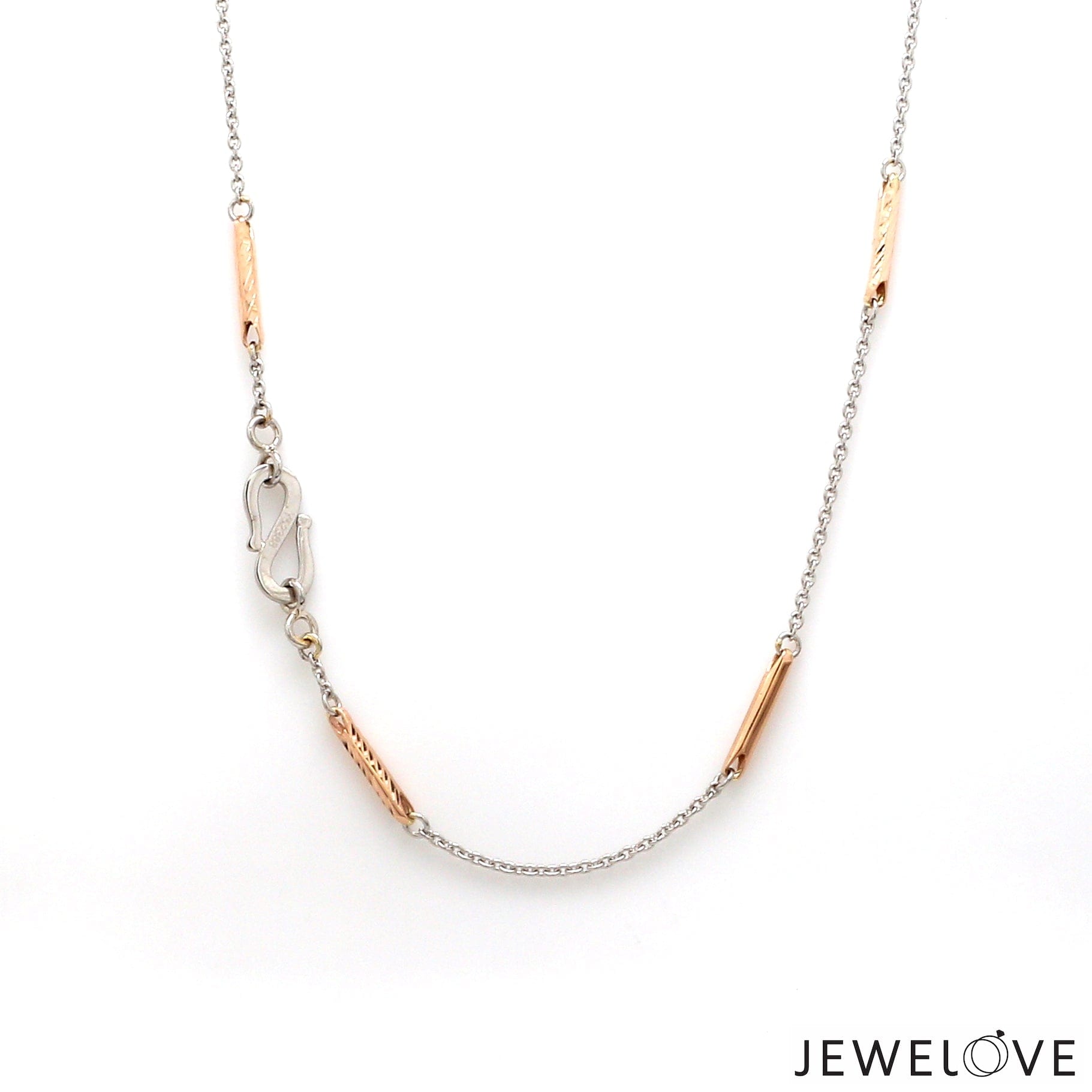 Jewelove™ Chains Platinum & Rose Gold Chain JL PT CH 812
