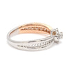 Jewelove™ Rings Platinum & Rose Gold Couple Rings with Diamonds JL PT 998