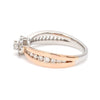 Jewelove™ Rings Platinum & Rose Gold Couple Rings with Diamonds JL PT 998