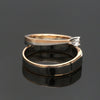 Jewelove™ Rings Platinum & Rose Gold Couple Rings with Solitaires JL PT 901