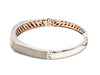 Jewelove™ Bangles & Bracelets Platinum Rose Gold  Diamond Bracelet for Men JL PTB 1180