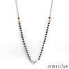 Jewelove™ Necklaces & Pendants Platinum Rose Gold Diamond Mangalsutra Pendant Chain JL PT MS 113
