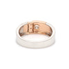 Jewelove™ Rings Platinum & Rose Gold Diamond Ring for Men JL PT 1315
