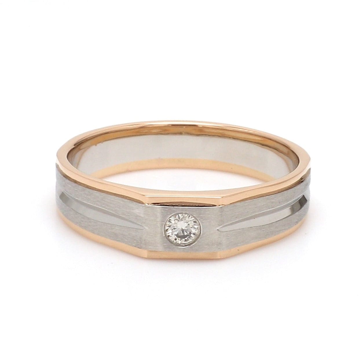 Shinning Star Men's Diamond Rings -Mens Collection| Surat Diamond Jewelry