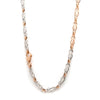 Jewelove™ Chains Platinum & Rose Gold Infinity Chain for Men JL PT CH 1125