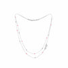 Jewelove™ Chains Chain only Platinum & Rose Gold Necklace with Diamonds for Women JL PT N 181