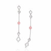 Jewelove™ Chains Earrings only Platinum & Rose Gold Necklace with Diamonds for Women JL PT N 181