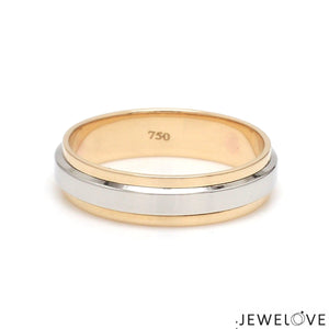 Platinum Rose Gold Ring for Men JL PT 1393 - Main Image