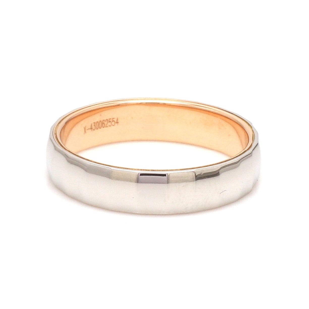 Platinum Rose Gold Ring for Men JL PT 1394 - Main Image