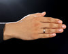 Jewelove™ Rings Platinum & Rose Gold Single Diamond Ring for Men JL PT 1143