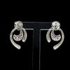 Jewelove™ Earrings Platinum Ruby Earrings for Women JL PT E NL8636R