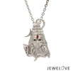 Jewelove™ Pendants Platinum Shiva Ji Pendant