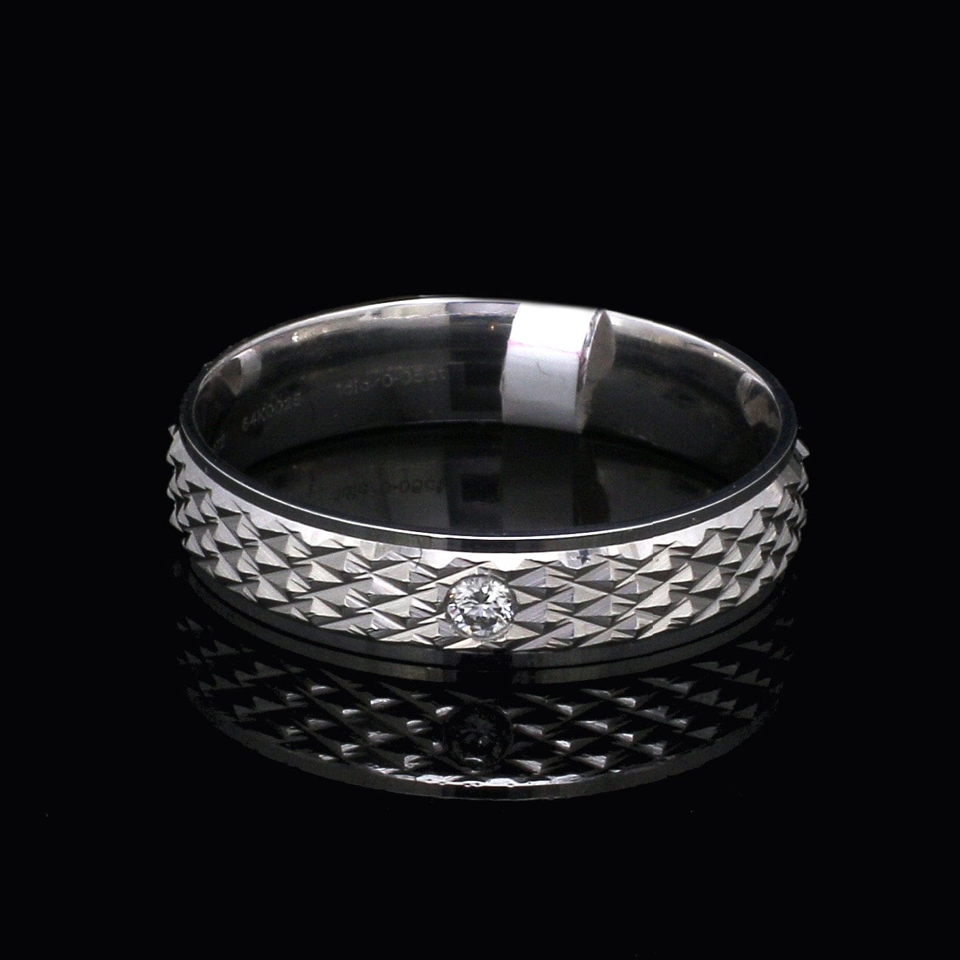 Jewelove™ Rings Platinum Single Diamond Ring for Women JL PT 1424