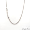 Jewelove™ Chains Platinum Unisex Chain JL PT CH 1189-A