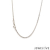 Jewelove™ Chains Platinum Unisex Chain JL PT CH 1223