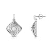Jewelove™ Earrings Platinum with Diamond Earrings for Women JL PT E 2453