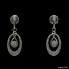 Jewelove™ Pendants & Earrings Earrings only / SI IJ Platinum with Diamond Pendant Set for Women JL PT P 2444
