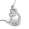 Jewelove™ Pendants & Earrings only Pendant Platinum with Diamond Pendant Set JL PT P 19