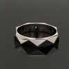 Jewelove™ Rings Poles Apart Designer Platinum Couple Rings with Diamonds JL PT 957