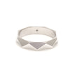 Jewelove™ Rings Poles Apart Designer Platinum Couple Rings with Diamonds JL PT 957