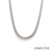 Jewelove™ Chains 22 inches Ready to Ship - 22 inches - Men of Platinum Chain for Men JL PT CH 1246