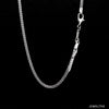 Jewelove™ Chains 24 Inches Ready to Ship - 24 inches - 2.5mm Platinum 3D Chain for Men JL PT CH 1225-A