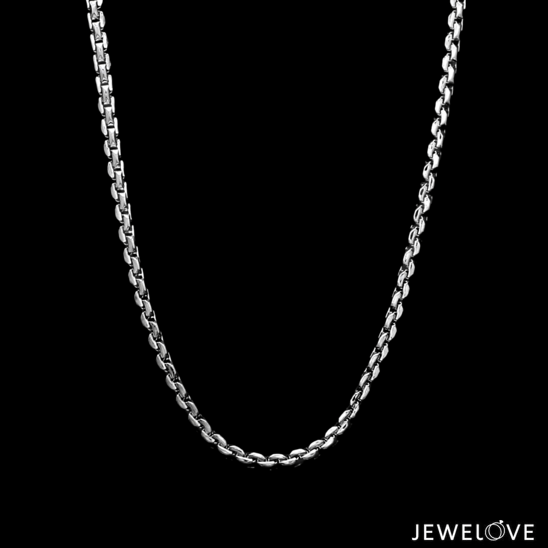24 inch silver box chain deals