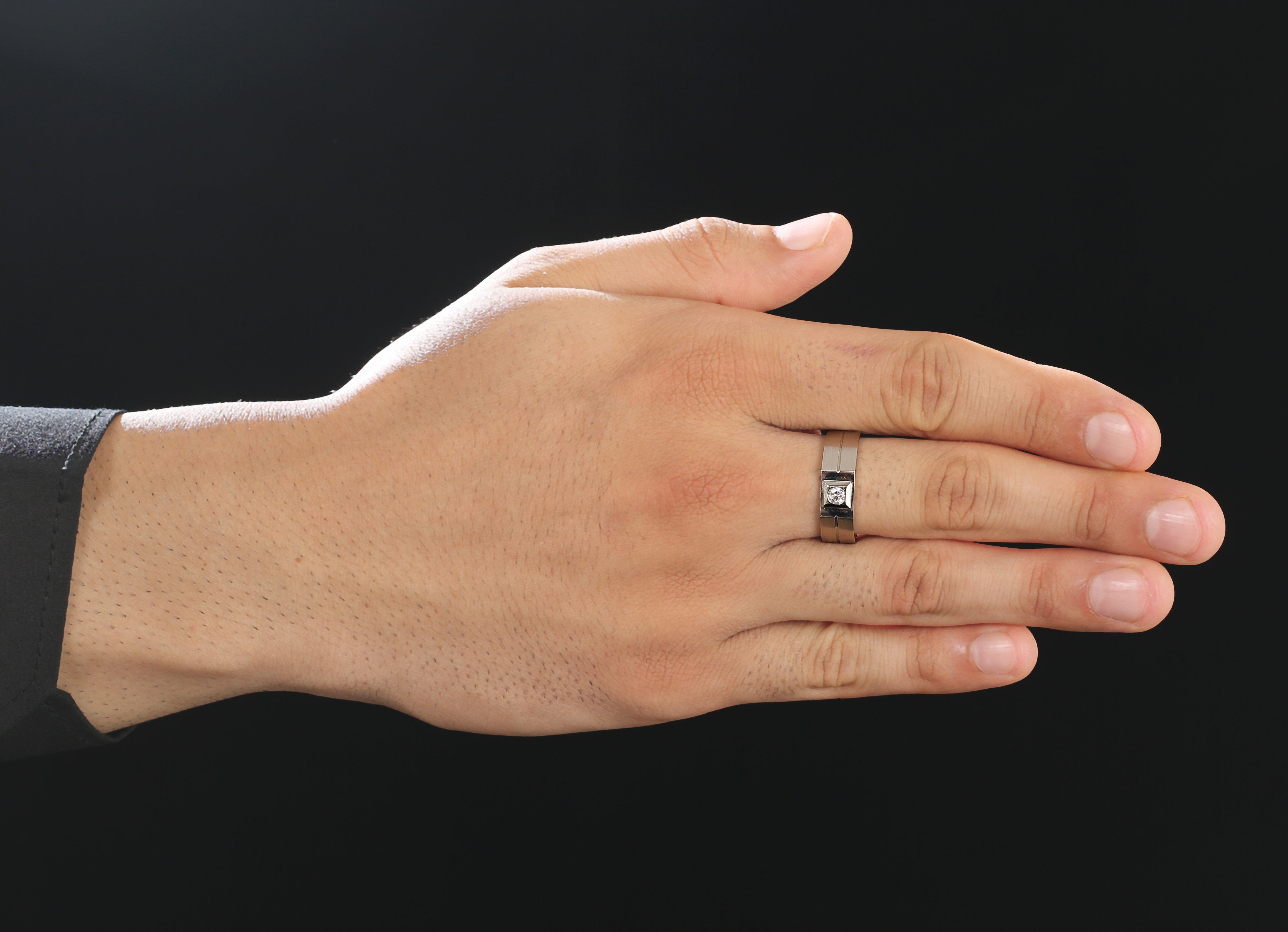 Diego Platinum Ring for Men | Rings for men, Tungsten mens rings,  Engagement rings for men