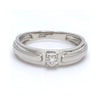 Jewelove™ Rings Men's Band only / SI IJ Ready to Ship - Ring Sizes 11, 20 - Harmony Platinum Couple Rings with Diamonds JL PT 530