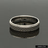 Jewelove™ Rings Men's Band only Ready to Ship - Ring Sizes 11, 22 - Textured Unique Platinum Love Bands for Couples JL PT 1306