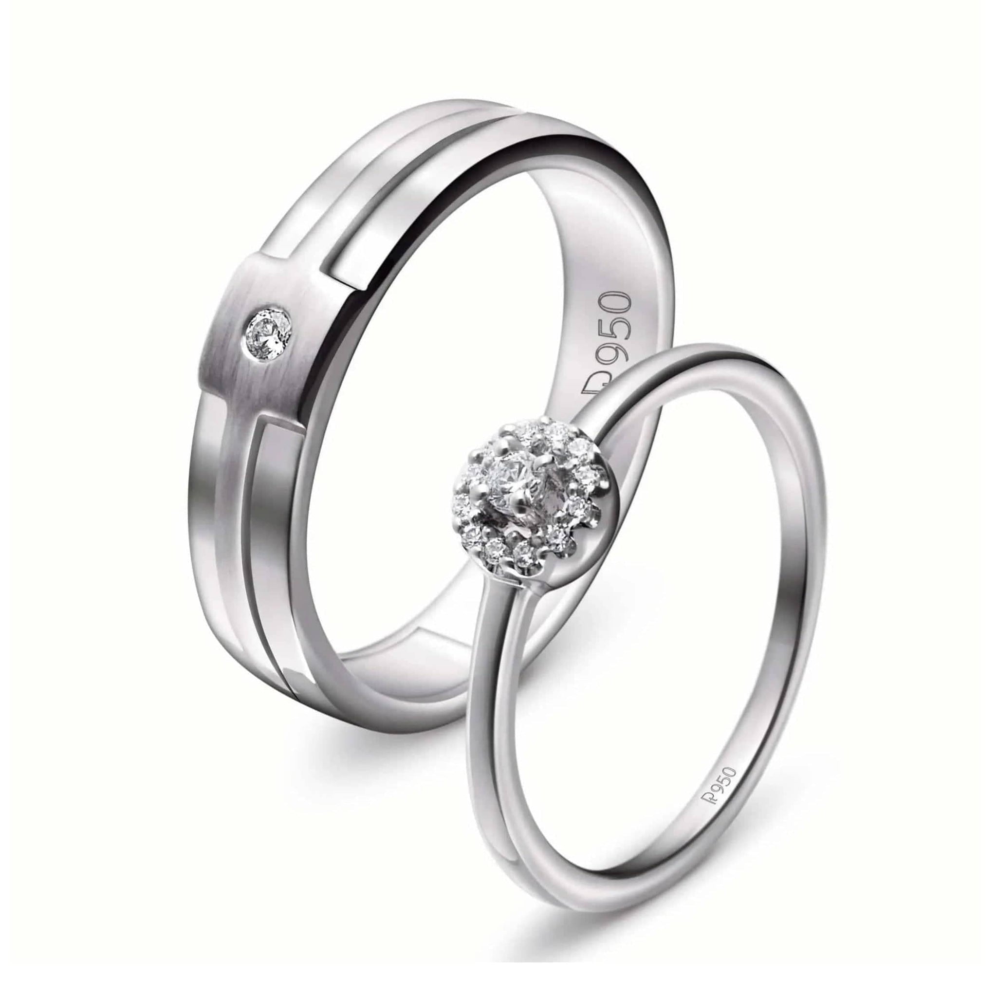 Platinum Model Rings Platinum Love Bands Upto ₹ 60,000 | Platinum Couple Rings – Tagged ...