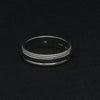 Jewelove™ Rings Single Diamond Milgrain Platinum Couple Rings JL PT 539