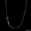 Jewelove™ Chains Thin Platinum & Rose Gold Chain for Women JL PT CH 953