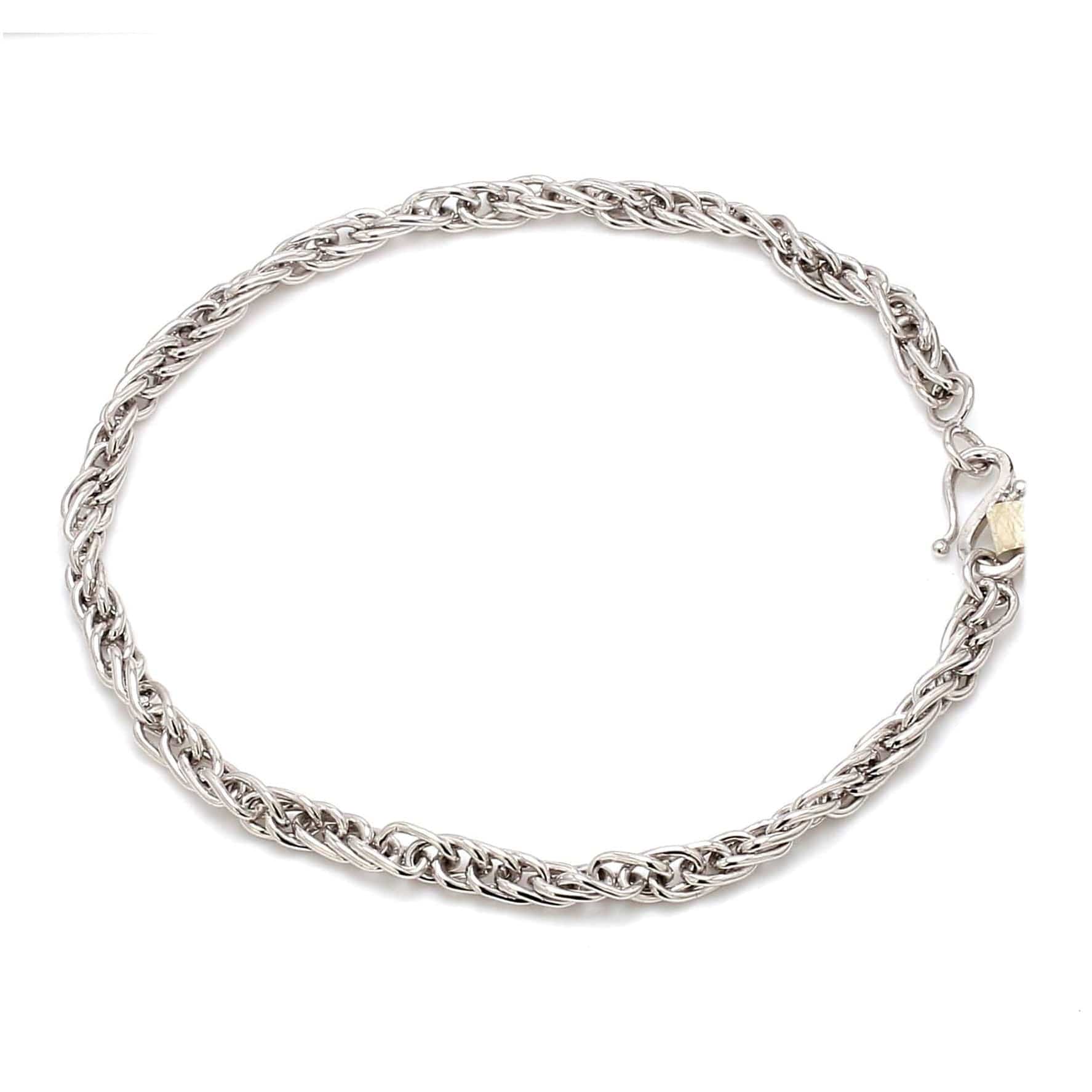 Jewelove™ Bangles & Bracelets Unisex Designer Platinum Bracelet JL PTB 1115
