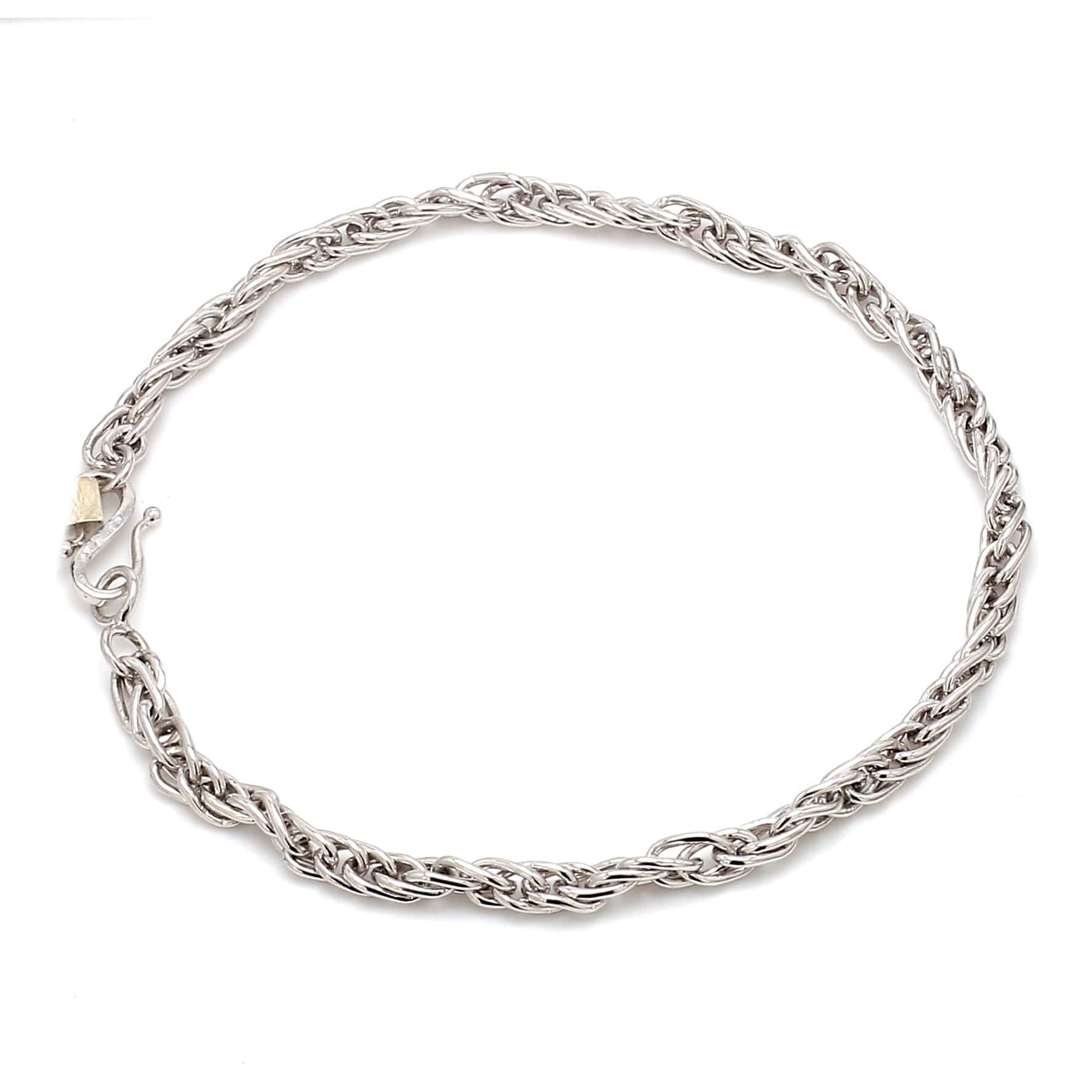Jewelove™ Bangles & Bracelets Unisex Designer Platinum Bracelet JL PTB 1115