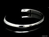 Jewelove™ Bangles & Bracelets Unisex Platinum Open Kada JL PTB 736